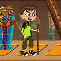 Ben 10 Egypte Mysterie schermafbeelding van het spel
