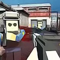 Pixel Factory Battle 3D.io mängu ekraanipilt