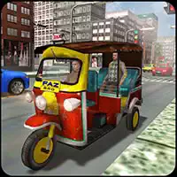Tuk Tuk Auto Rickshaw Жүргізушісі: Тук Тук Такси Жүргізу