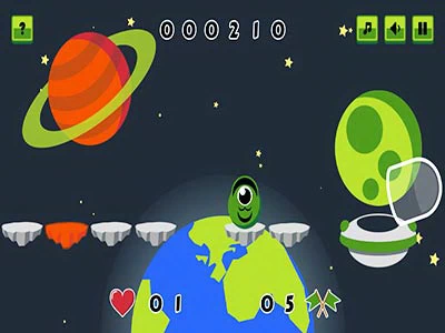 Unter Space Escape Spiel-Screenshot